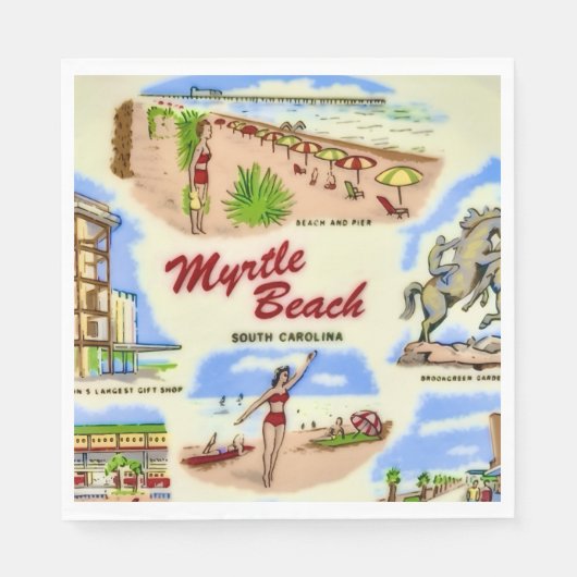 Myrtle Beach Sites  Servet (Voorkant)