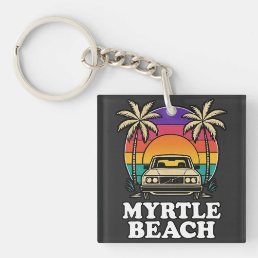 Myrtle Beach Sleutelhanger (voorkant)