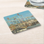 Myrtle Beach, South Carolina  Amusement Kartonnen Onderzetters (Schuin)