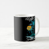 Myrtle Beach South Carolina Beach Summer Surfing P Koffiemok (Voorkant rechts)