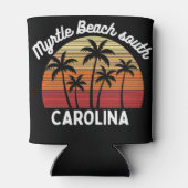 Myrtle Beach South Carolina Blikjeskoeler (Achterkant)