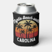 Myrtle Beach South Carolina Blikjeskoeler (Blikje Achterkant)