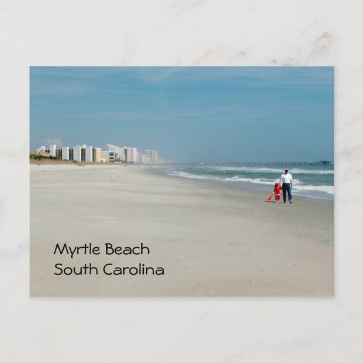 Myrtle Beach, South Carolina Briefkaart (Voorkant)