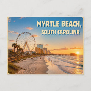 Myrtle Beach South Carolina Briefkaart