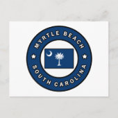 Myrtle Beach South Carolina Briefkaart (Voorkant)