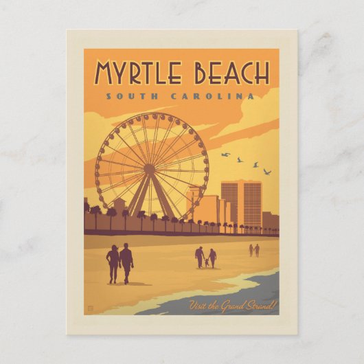 Myrtle Beach | South Carolina Briefkaart (Voorkant)