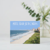 Myrtle Beach, South Carolina Briefkaart, Verenigde Briefkaart (Staand voorkant)