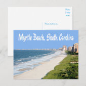 Myrtle Beach, South Carolina Briefkaart, Verenigde Briefkaart (Voorkant / Achterkant)