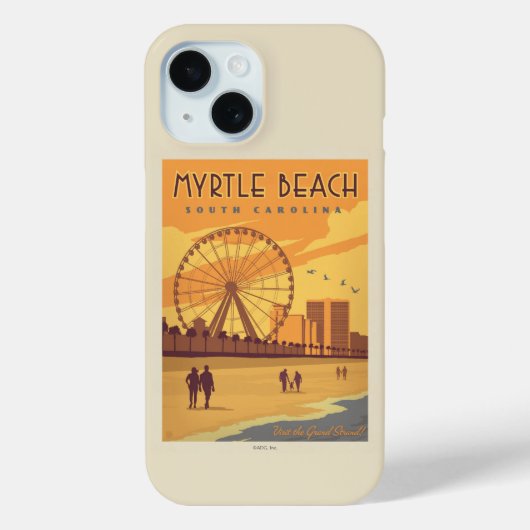 Myrtle Beach | South Carolina Case-Mate iPhone Case (Achterkant)