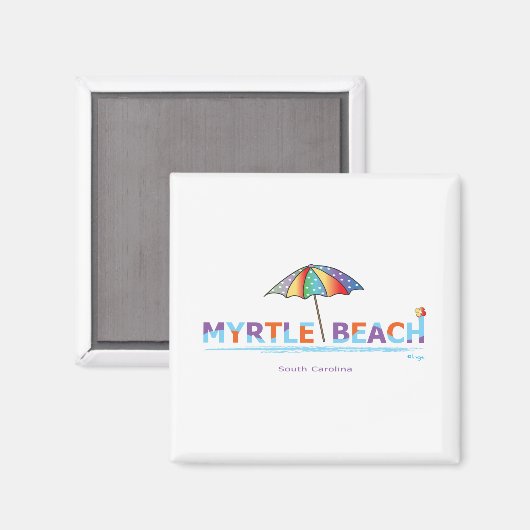 Myrtle Beach, South Carolina, Fun Magneet (Voorkant / Achterkant)