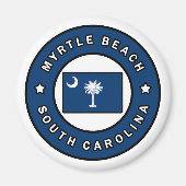 Myrtle Beach South Carolina Magneet (Voorkant)