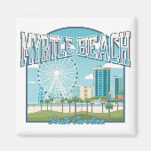 Myrtle Beach, South Carolina Magneet (Voorkant)