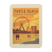 Myrtle Beach | South Carolina Magneet (Verticaal)
