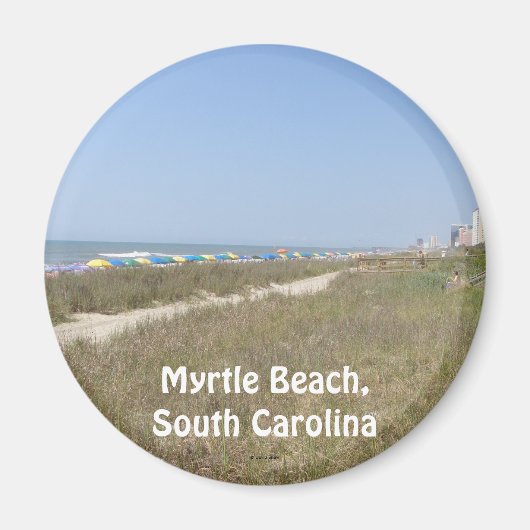 Myrtle Beach, South Carolina Magneet (Voorkant)