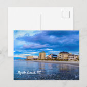 Myrtle Beach, South Carolina Ocean Beach Uitzicht Briefkaart (Voorkant / Achterkant)