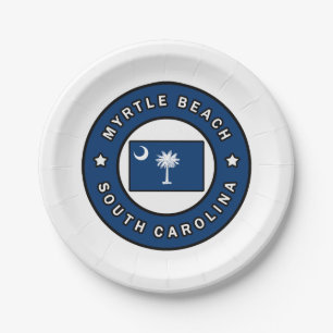 Myrtle Beach South Carolina Papieren Bordje