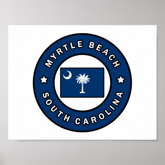 Myrtle Beach South Carolina Poster (Voorkant)