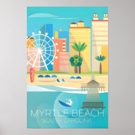 Myrtle Beach, South Carolina Print