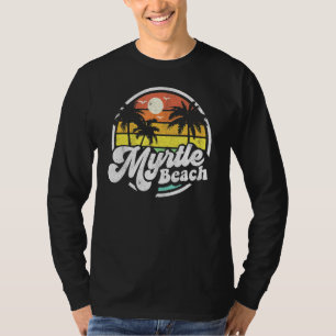 Myrtle Beach South Carolina Retro 70s Vaca T-shirt