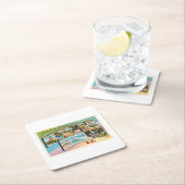 Myrtle Beach South Carolina SC  Briefkaart- Kartonnen Onderzetters (Insitu)