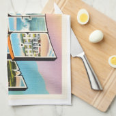 Myrtle Beach South Carolina SC  Briefkaart- Theedoek (Quarter Fold)