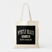 Myrtle Beach South Carolina SC opgericht Tote Bag (Achterkant)