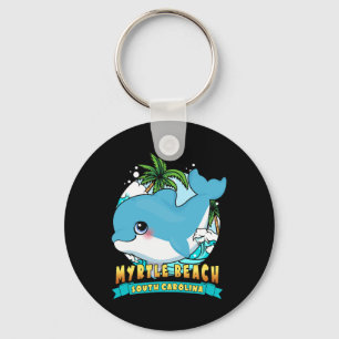 Myrtle Beach South Carolina Schattigee Ba Sleutelhanger