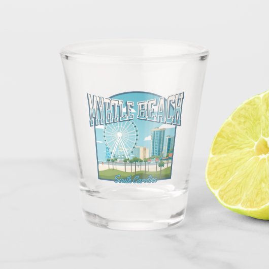 Myrtle Beach, South Carolina Shot Glas (Voorkant)