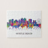 Myrtle Beach South Carolina Skyline Legpuzzel (Horizontaal)