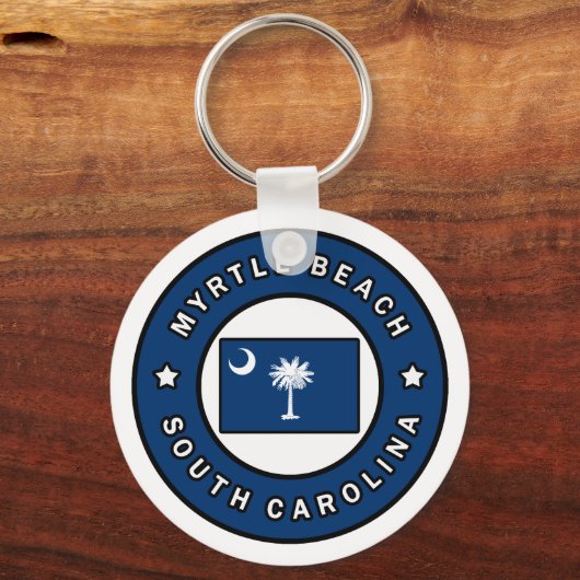 Myrtle Beach South Carolina Sleutelhanger (Voorkant)