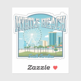 Myrtle Beach, South Carolina Sticker