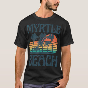 Myrtle Beach South Carolina Summer Vacation Vintag T-shirt
