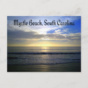 Myrtle Beach South Carolina Sunrise Briefkaart