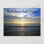 Myrtle Beach South Carolina Sunrise Briefkaart (Voorkant)