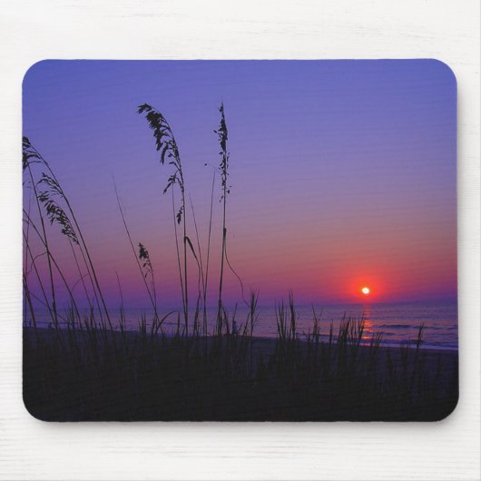 Myrtle Beach South Carolina Sunrise Ocean Mousepad Muismat (Voorkant)