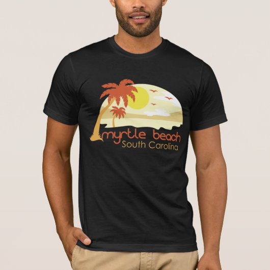 MYRTLE Beach SOUTH Carolina T-shirt (Voorkant)