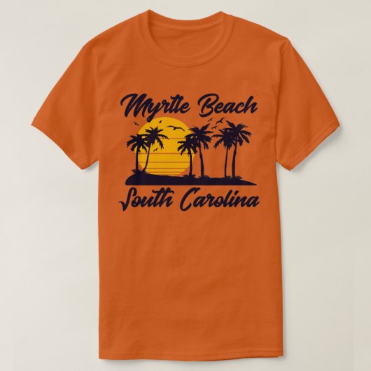 Myrtle Beach South Carolina T-shirt (Design voorkant)