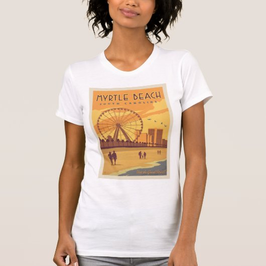 Myrtle Beach | South Carolina T-shirt (Voorkant)