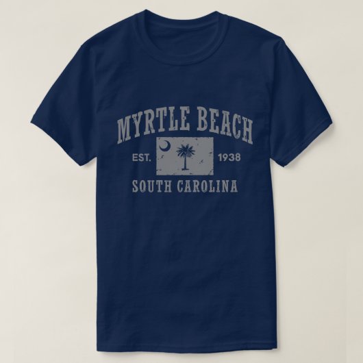 Myrtle Beach South Carolina T-shirt (Design voorkant)
