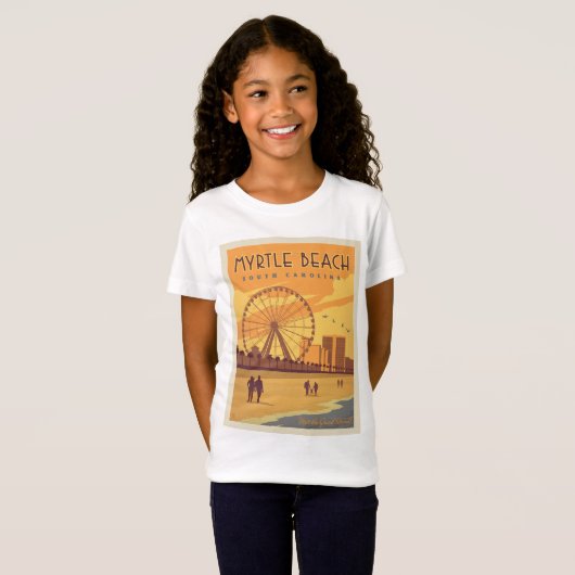 Myrtle Beach | South Carolina T-shirt (Voorkant volledig)