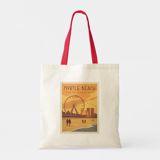 Myrtle Beach | South Carolina Tote Bag (Achterkant)