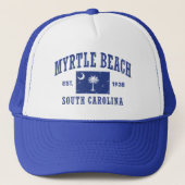 Myrtle Beach South Carolina Trucker Pet (Voorkant)