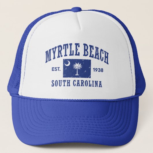 Myrtle Beach South Carolina Trucker Pet (Voorkant)