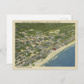 Myrtle Beach South Carolina Uitzicht Briefkaart (Voorkant / Achterkant)