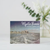 Myrtle Beach South Carolina Vintage Briefkaart (Staand voorkant)