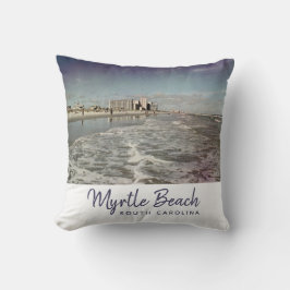 Myrtle Beach South Carolina Vintage Kussen