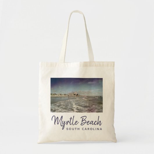 Myrtle Beach South Carolina Vintage Tote Bag (Voorkant)