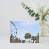 Myrtle Beach South Carollina, Skywheels Briefkaart (Staand voorkant)