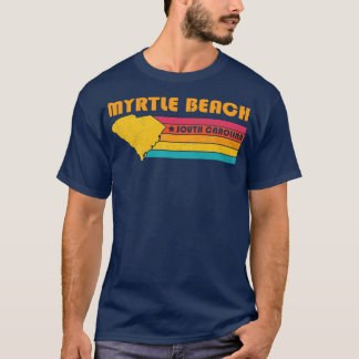 Myrtle Beach South Olina Vintage Noodlijdende Souv T-shirt