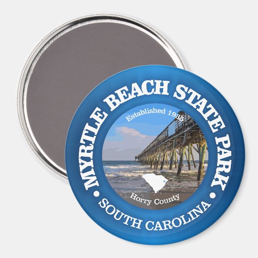 Myrtle Beach SP Magneet (Voorkant / Achterkant)